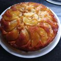 El cooksnap de karina cuando hizo Torta invertida de manzana.