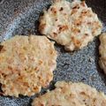 El cooksnap de Maria Heredia cuando hizo Mini hamburguesas de pollo y papa.