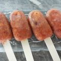 کوک اسنپ مرضیه محبی بعد از امتحان کردن بستنی میوه ای (شاه توتی، انبه، هلو).