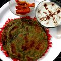 Anupama Maheshwari का कुकस्नैप जब उन्होंने बथुआ पराठा (Bathua Paratha recipe in Hindi) बनाया था।