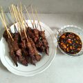 Cooksnap dari Novita Kusuma untuk resep Sate Maranggi dan sambal mentah