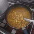 El cooksnap de eun hyun Kim cuando hizo Carne de puerco en salsa verde con habas verdes.