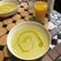 El cooksnap de Félix Cortés Schöler cuando hizo VICHYSSOISE CALIENTECrema de ajoporro y papas.
