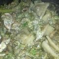 El cooksnap de Edi Sanchez cuando hizo Ravioles con brócoli y champiñones.
