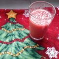 El cooksnap de Solange Medina cuando hizo Licuado de sandía y frutilla.
