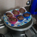 El cooksnap de Candela Brizuela cuando hizo Muffins de banana, sin azúcar en freidora de aire 🍌.