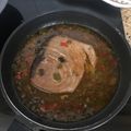 El cooksnap de Veronica cuando hizo Atún marinado y escabechado con pimientos y quinoa integral.