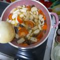 Cooksnap Adila Israk semasa beliau membuat Sup soohonn.
