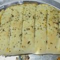  Tasty Food With Bhavisha 's cooksnap of when they made ચીઝી સ્ટફ ગાલીઁક બ્રેડ (Cheesy Stuffed Garlic Bread Recipe In Gujarati).