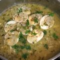 El cooksnap de Lorien Martin cuando hizo Huevos duros en salsa verde.