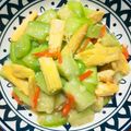 庭秀 的 👩🏻‍🍳絲瓜炒玉米筍⋯ cooksnap