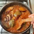 El cooksnap de Sonia cuando hizo Ossobuco de ternera con champiñones.
