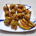 Harsha Solanki का कुकस्नैप जब उन्होंने पालक के पकौड़े (Palak ke pakode recipe in Hindi) बनाया था।