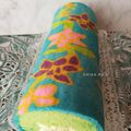 Cooksnap dari erika rhn untuk resep Bolu gulung batik mini