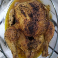 El cooksnap de Silvia cuando hizo Pollo asado al horno.