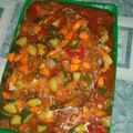 Cooksnap Lala semasa beliau membuat Ikan Siakap Tiga Rasa.