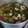 El cooksnap de Patricia Iturriaga cuando hizo Pechuga de pollo al escabeche.