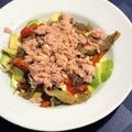 El cooksnap de Silvia Serrat Miralles cuando hizo Escalibada con aguacates.