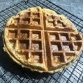 El cooksnap de DittaK cuando hizo Waffles de avena y plátano.