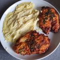 Lívia Baksa Cooksnap-ja, amikor elkészítette a(z) Csirkemell, sajtos lilahagymás bundában receptet.