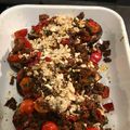 Philip Pantelides's cooksnap of when they made Turkish stuffed aubergines with beef and tomatoes (Karniyarik) 🇹🇷.