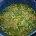 El cooksnap de Johanna Olivares cuando hizo Arroz con arvejas y hojas de apio.