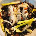 Cooksnap của An Nhiên khi họ làm theo món Cá Nục Nhí Hấp Cuốn Bánh Tráng Eat Clean