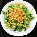 Cooksnap của Hoàng Oanh khi họ làm theo món Ngẫu hứng nộm rau muống