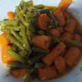 El cooksnap de Toñi cuando hizo Judías verdes con zanahorias aliñadas en Thermomix.