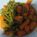 El cooksnap de Toñi cuando hizo Judías verdes con zanahorias aliñadas en Thermomix.