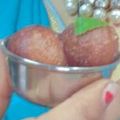 Bhavya food and snacks vlog का कुकस्नैप जब उन्होंने गुलाब जामुन (gulab jamun recipe in Hindi) बनाया था।