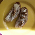 El cooksnap de Quico cuando hizo Tosta de tomate con queso y nueces.