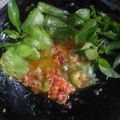 Cooksnap dari Berlian Soewandono untuk resep Sambel Oyong/Gambas