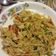 El cooksnap de Rubén cuando hizo Yakisoba de pollo y verduras.
