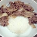 รูป Cooksnap ของ Aimee-Aiem Phusanada เมื่อเขาทำ ข้าวหน้าเนื้อผัดไวน์แดง