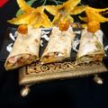 Visha Kothari का कुकस्नैप जब उन्होंने पनीर काठी रोल(paneer kathi roll recepie in hindi) बनाया था।