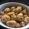 El cooksnap de Susana Hernández Seijas cuando hizo Coliflor al horno especiada.