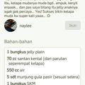 Cooksnap dari Wardianti Sari untuk resep Kelapa muda jelly kw super :p