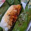 Cooksnap dari Ana Prasetyo untuk resep Nasi Bakar ayam suir pedas non MSG