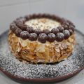 El cooksnap de Toni Martín cuando hizo Tarta Sara de crema de chocolate blanco y mascarpone.