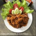 Cooksnap dari ```````[#_$,,,,,,, untuk resep Serundeng Ayam Traditional