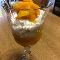 il Maria Rosa Stancampiano quando ha preparato Mousse al limone e mango