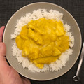El cooksnap de Dos Rombos en la Cocina cuando hizo Pollo al curry 🧡.