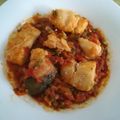 El cooksnap de La Cocina A Mi Manera cuando hizo Bacalao a la roteña.