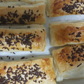 El cooksnap de Nela Ruiz Porras cuando hizo Minis bocaditos de hojaldre y nutella .