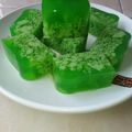 Cooksnap dari Linda Purnama untuk resep Puding Lumut Pandan