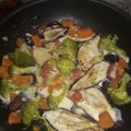 El cooksnap de Gloria Castillo cuando hizo Tostadas de berenjenas con queso ranchero.