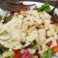 El cooksnap de Becky cuando hizo Ensalada César con pollo.