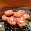 Cooksnap dari Ariyanti Mayasari untuk resep Red Velvet Almond Cookies