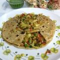 NEETA BHARGAVA का कुकस्नैप जब उन्होंने मिक्स वेज पराठा (Mix veg paratha recipe in Hindi) बनाया था।